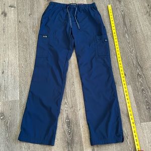 Koi Blue Scrub Pants Small